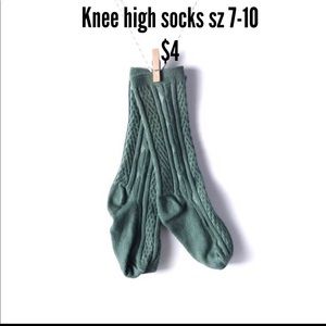 3 Pairs of Toddler knee high socks